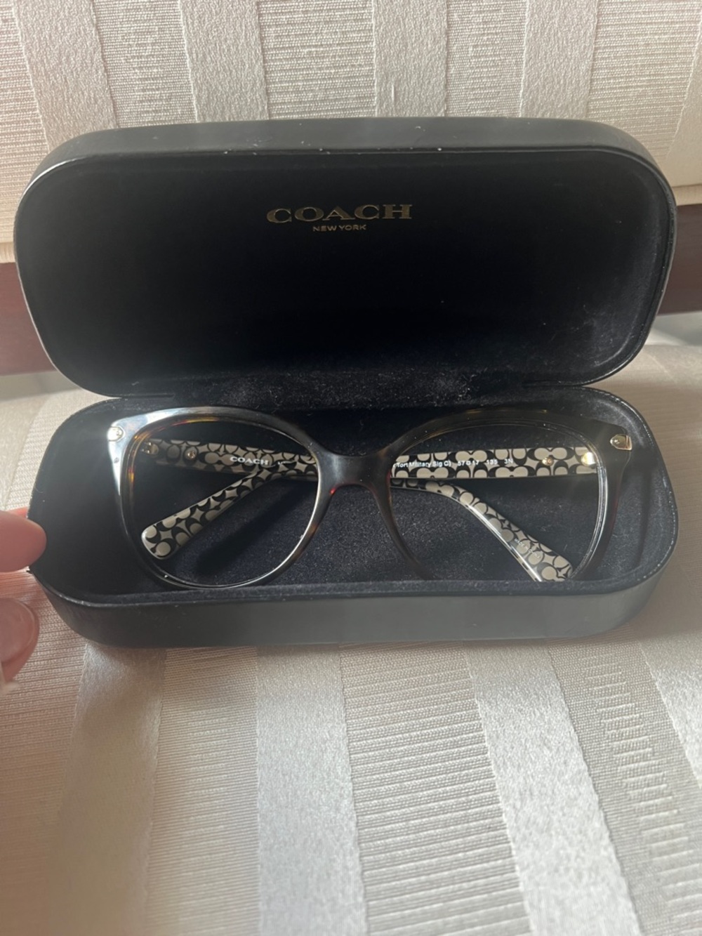 COACH Women's Tortoiseshell Patterned FRAMES!!!- Brown